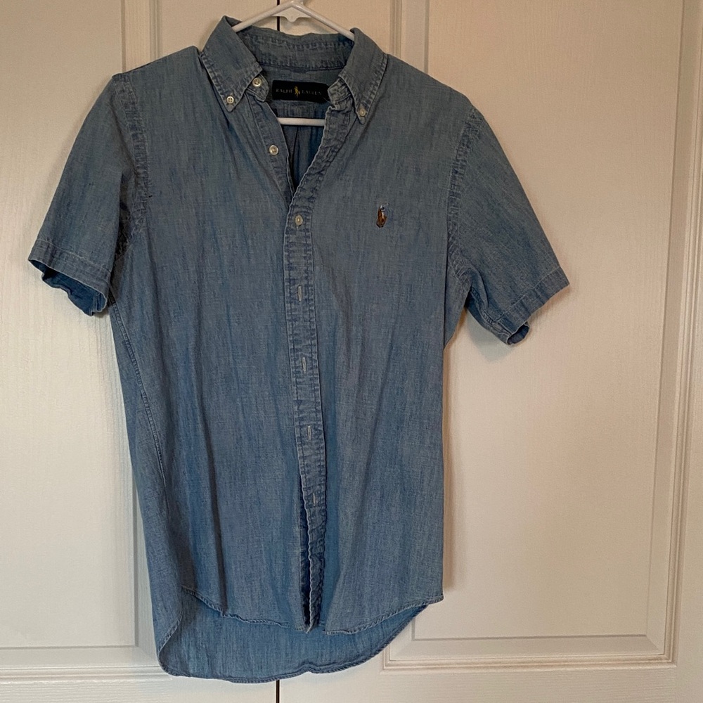 Polo by Ralph Lauren Light Blue Casual Shirt
